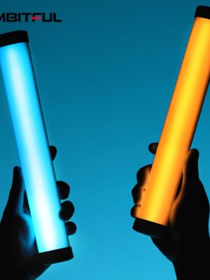 AMBITFUL A2 RGB 2500-8500K RGB LED Video Stick Tube Light, CRI 95+ TLCI 97 +,Built-in APP Lithium Battery Magnetic Function